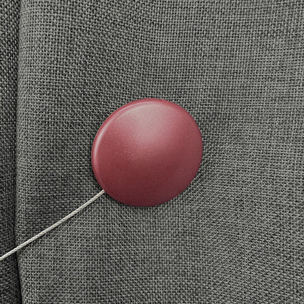 Магниты для штор и гардин Круг 2 шт Коралловый (81-291) Киев - изображение 3