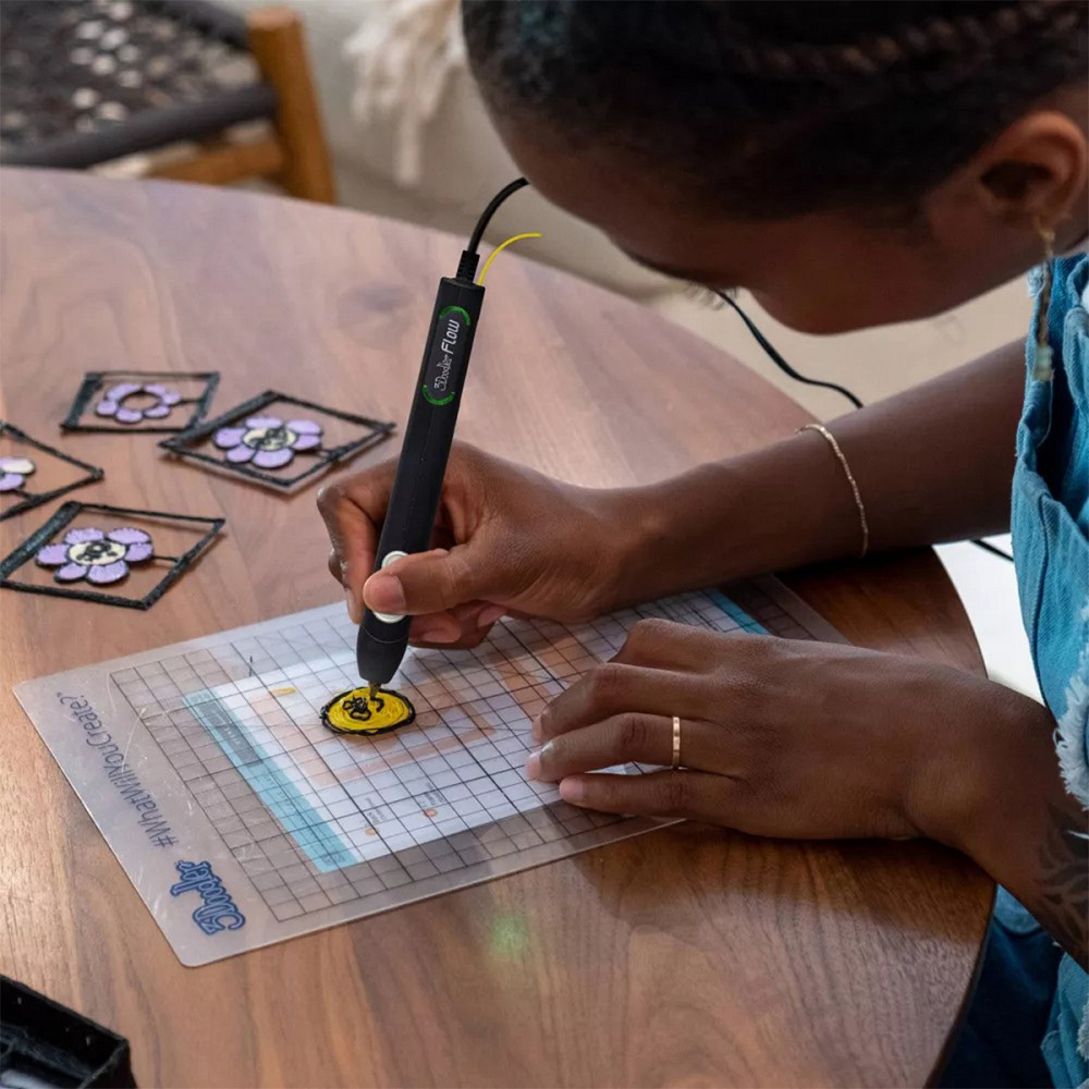 3D-ручка 3Doodler Flow для професійного користування – Синя Дніпро - фото 10