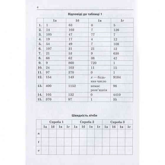 Навчальна книга 3000 вправ та завдань. Математика 5-6 клас. рівняння 152947 Вінниця