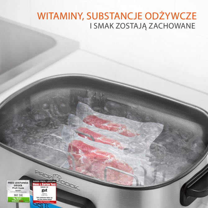 Циркуляционный аппарат 8.5 л для приготовления пищи методом су-вид Profi Cook PC-SV (1112) Нововолынск - изображение 10