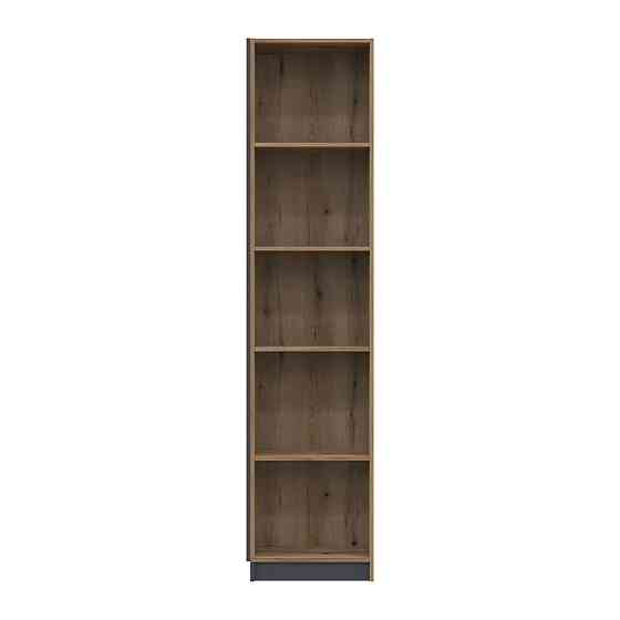 Етажерка до шафи Doros Дейл Антрацит/Дуб Евок 52х28х220 (41516267) (DRS-012174) Львів