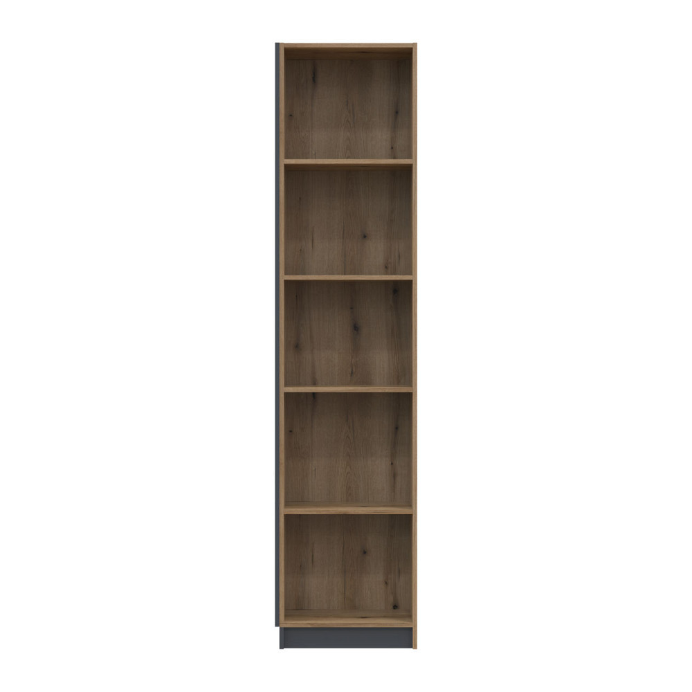 Етажерка до шафи Doros Дейл Антрацит/Дуб Евок 52х28х220 (41516267) (DRS-012174) Львів - фото 3