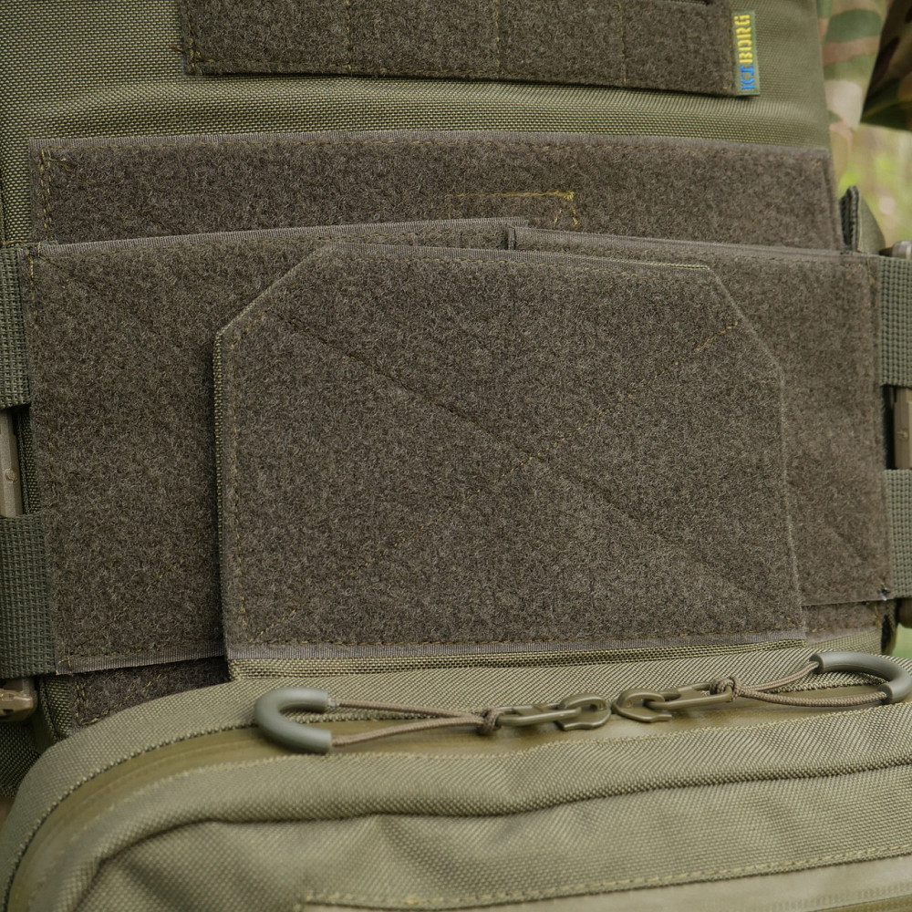Сумка-напашник XL Kiborg GU Cordura Khaki. Сумка напашник олива с велкро панелью Киев - изображение 10