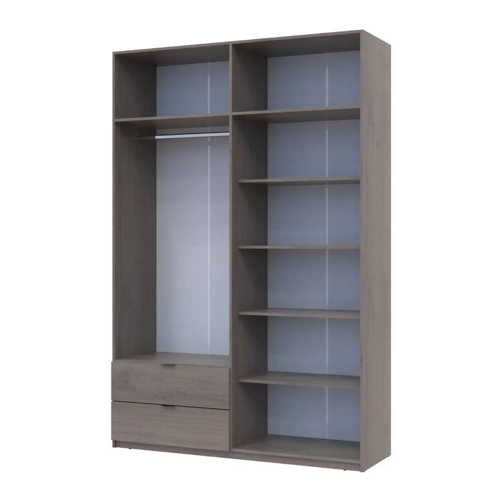 Шкаф распашной с антресолью Doros Лукас 160х50х240 см Канноло (DRS-011881) Днепр - изображение 6