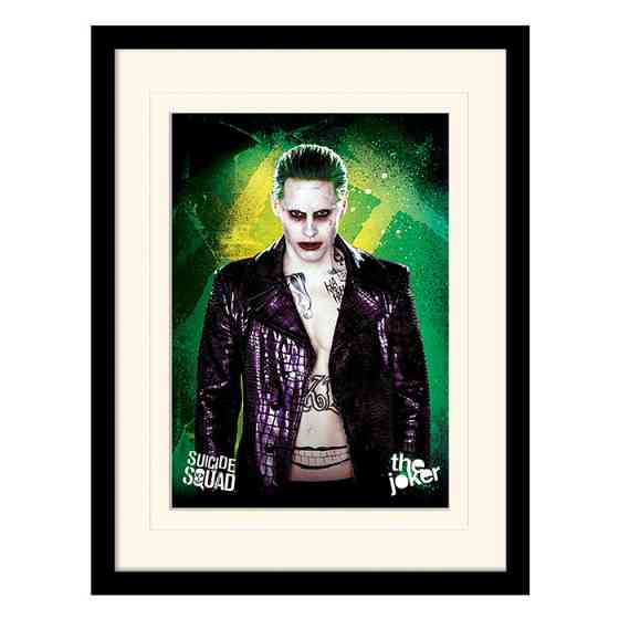 Постер у рамі "Suicide Squad (The Joker)" 30 x 40 см Рівне