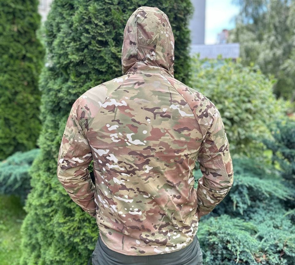 Летняя водонепроницаемая мужская куртка штурмовка (Мультикам) 2XL Винница - изображение 3