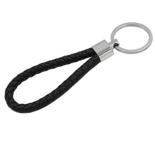 Чорний брелок для ключів, довжина 12см Київ