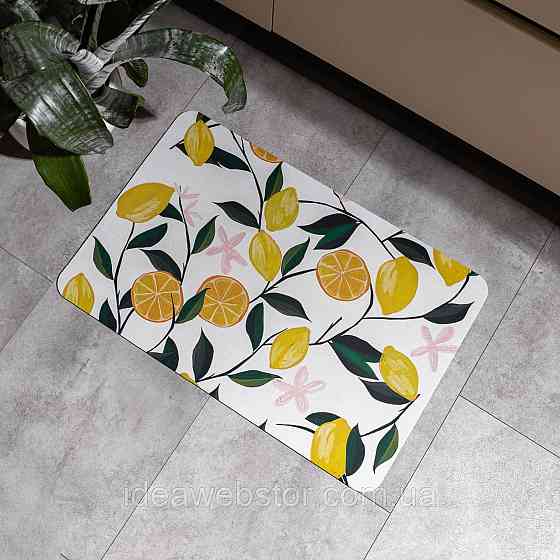 Килимок універсальний діатомітовий Limoncello 58*38 см прямокутний Yiwu HP-42-213 Київ