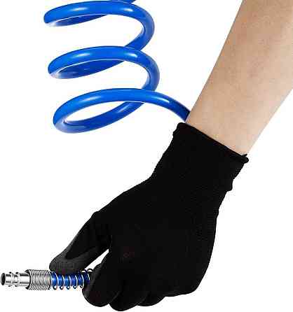 Шланг кручений поліуретановий 6.5мм х 10мм х15м з швидкороз'ємними наконечниками 1/4''(макс. тиск - 15bar, Одесса