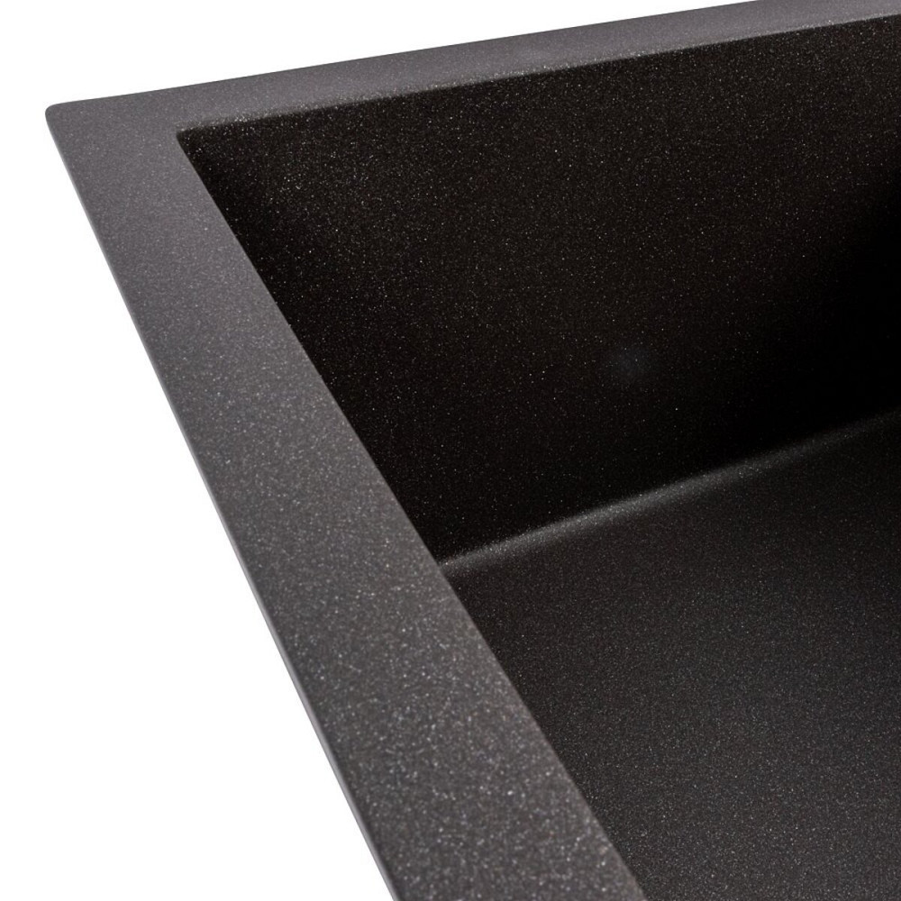 VALESO Кухонна мийка гранітна VALESO 6550 CRIPTA (моріон) Київ - фото 4