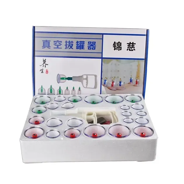 Антицеллюлитные массажные вакуумные банки (24 штуки в комплекте) Коломия - фото 2