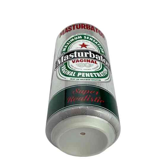 Мастурбатор-вагина Alive Heineken Vagina II в виде банки пива Sex Aura Киев