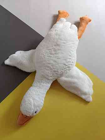 Гусь обіймусь 70см м'яка іграшка, подушка обіймашка Київ