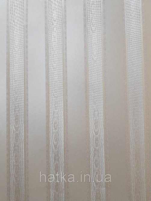 Шпалери вінілові на паперовій основі Sirpi Italian Silk 7 смуги структурні кремові сріблясті Київ - фото 1