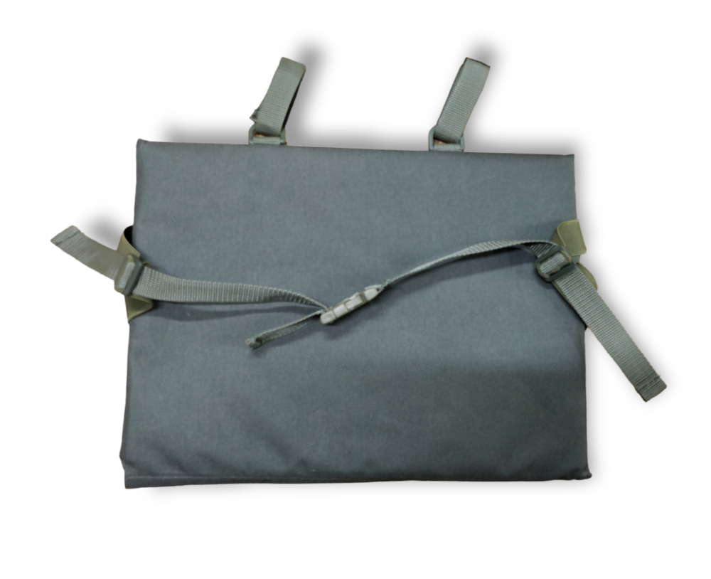 Сидушка підвійна каремат тактичний з кріпленням на РПС бронь і пояс складна олива Одеса - фото 12