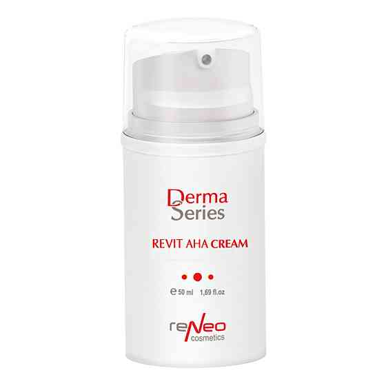 Реактивирующий витаминизированный крем с гликолевой кислотой REVIT AHA CREAM DERMA SERIES 50 мл Днепр
