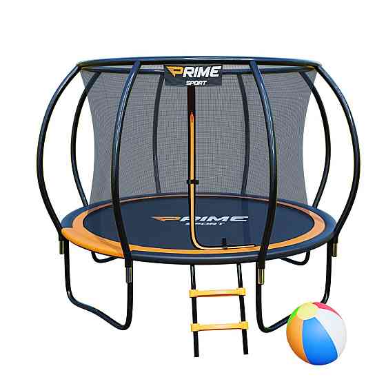 Батут PRIME SPORT INSIDE TITANPRO с внутренней сеткой 10 футов оранжевый Киев