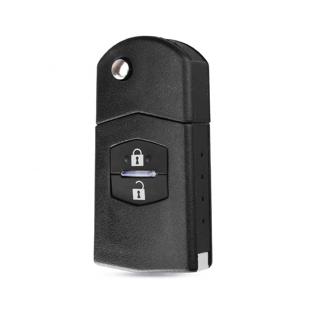 Выкидной ключ Mazda с чипом и 2 кнопками Киев - изображение 1