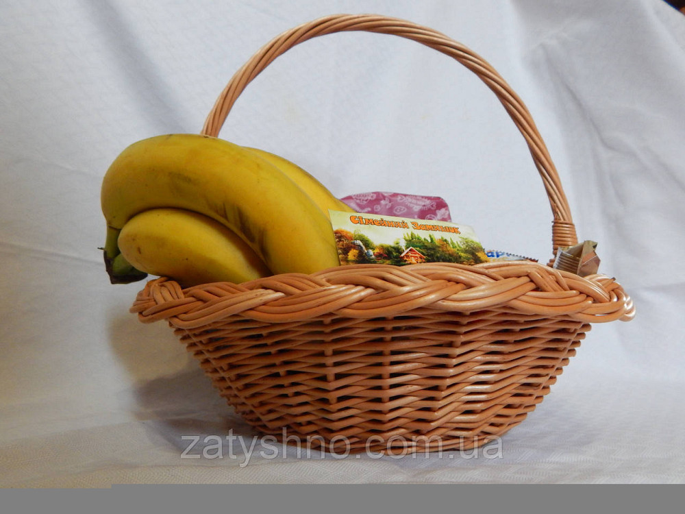 Фруктовий подарунковий кошик Київ - фото 6