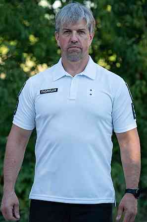 Футболка поло полиэстер белая тактическая для полиции охраны военных материал CoolPass Львов