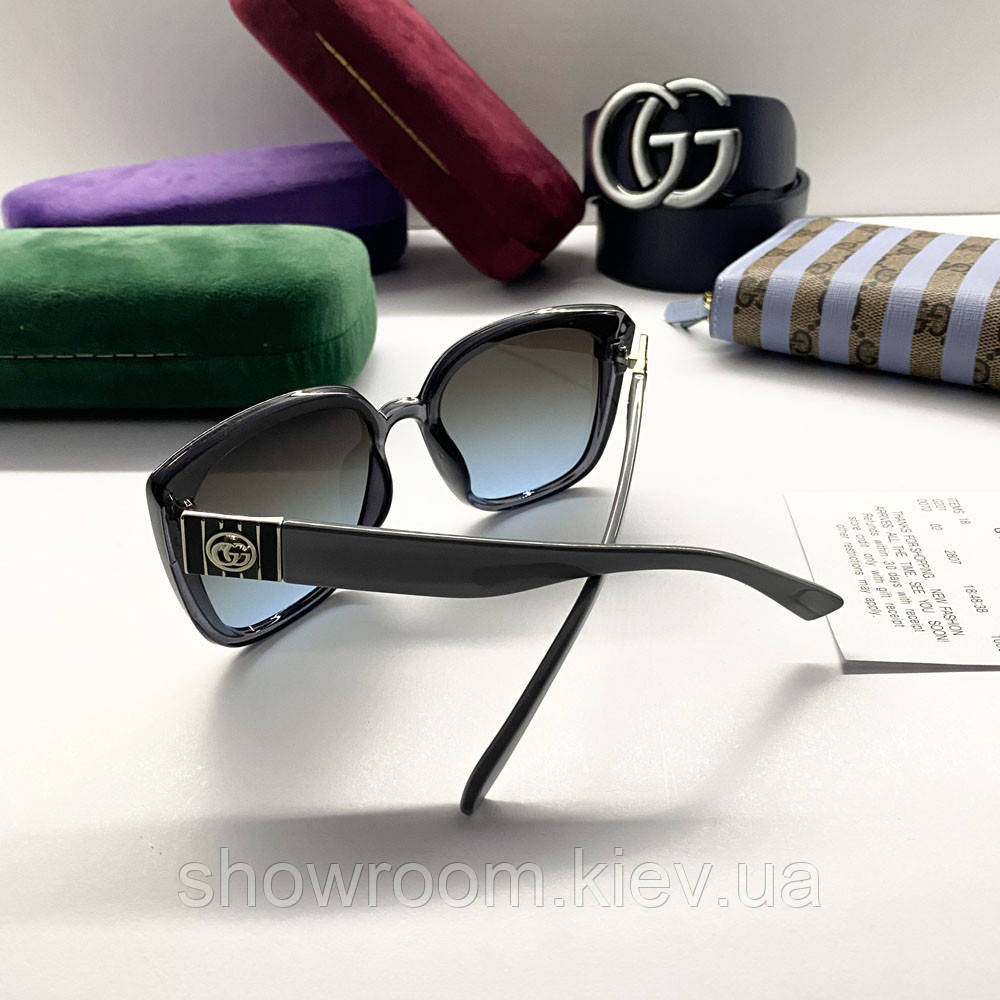Женские солнцезащитные очки GG (20160) blue Киев - изображение 4
