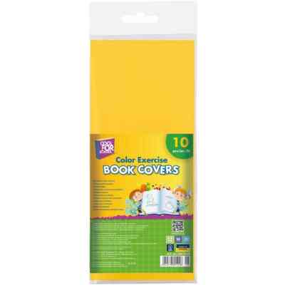 Обкладинки для зошитів Cool For School 10 шт в упаковці, жовтий (CF69124-05) Вінниця