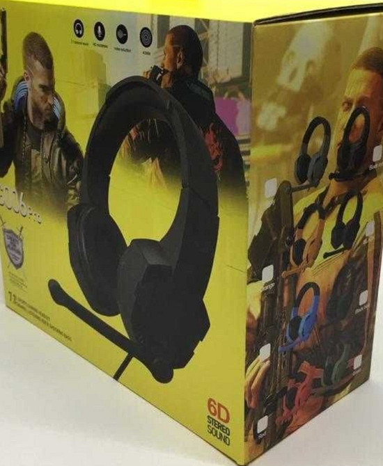 Наушники  игровые  Cyberpunk  2077  G-  006   Pro. Харьков - изображение 1