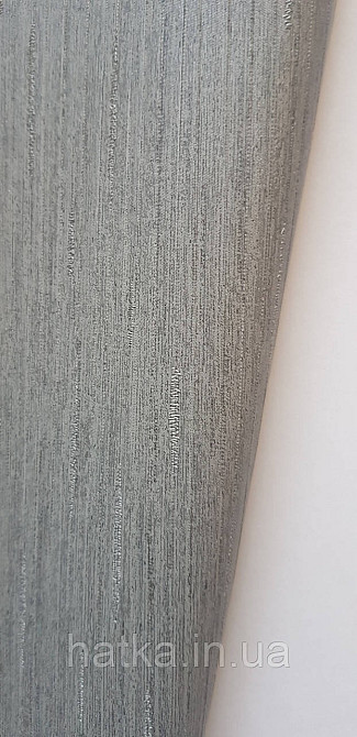 Шпалери вінілові на флізеліні A.S.Creation UNITA 1.06x10 смуги тонкі структурні чорні 32288-8 Київ - фото 2