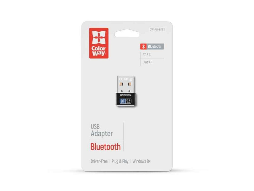 Адаптер bluetooth BT 5.3 ТМ СolorWay Київ - фото 1