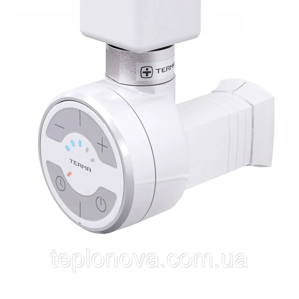 ТЭН для полотенцесушителя TERMA MOA 300W со скрытым монтажом, белый Черновцы - изображение 1