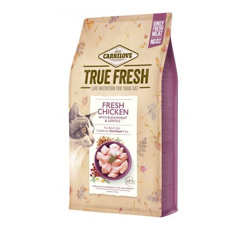 Корм сухой Carnilove True Fresh Cat Fresh Chicken для взрослых кошек с курицей 1,8 кг Киев - изображение 1