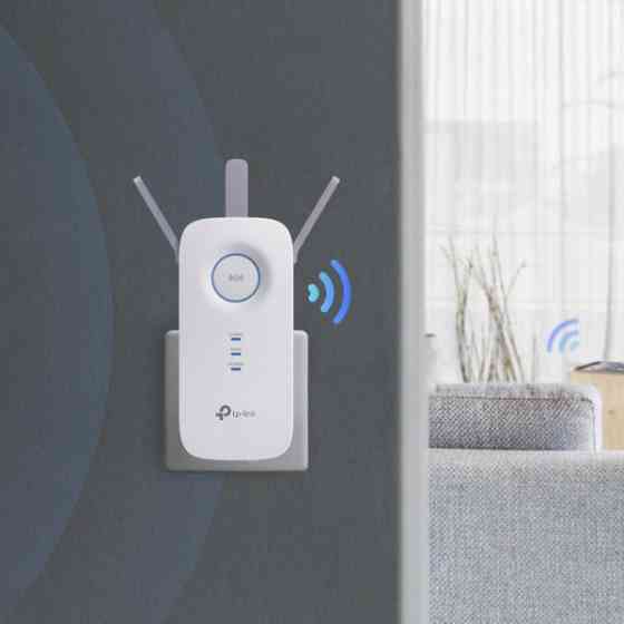 Підсилювач Wi-Fi сигналу TP-Link RE450 AC1750 1хGE LAN ext. ant x3 (RE450) Київ