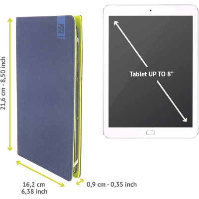 Чохол до планшета Tucano Vento Universal 7-8&quot; blue (TAB-VT78-B) Вінниця - фото 6