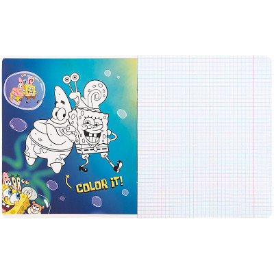 Зошит Kite SpongeBob SquarePants, 18 аркушів, клітинка (SB25-236) Вінниця - фото 8