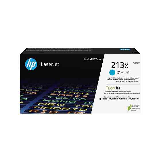 Картридж HP CLJ 213X Cyan 6K (W2131X) Киев