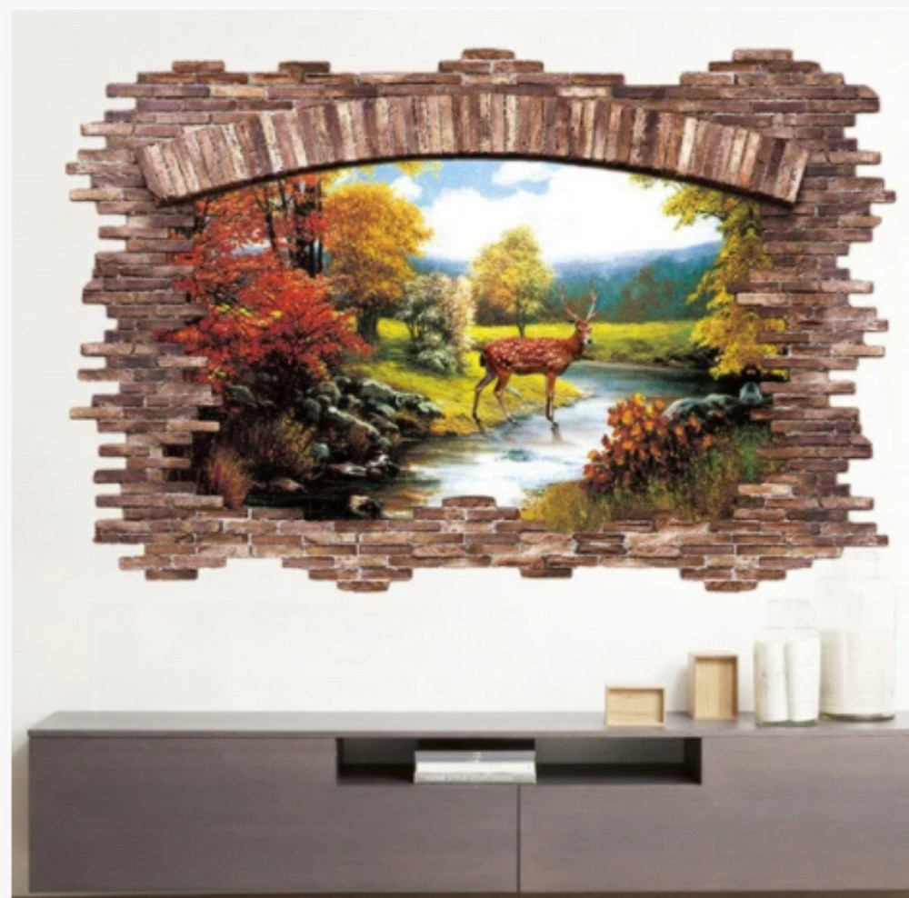 Наклейка декоративная 3D Природа Киев - изображение 6