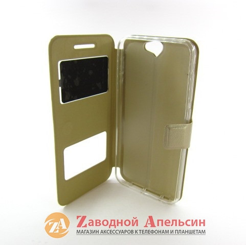 Чохол книжка HTC One A9 Smart Case gold Одеса - фото 6