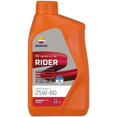 Моторное масло REPSOL RIDER HIGH MILEAGE 4T 25W-60 1л (RPP2132VHC) Винница - изображение 1