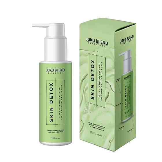 Гель для вмивання для комбінованої та жирної шкіри Skin Detox Joko Blend 150 мл Вінниця