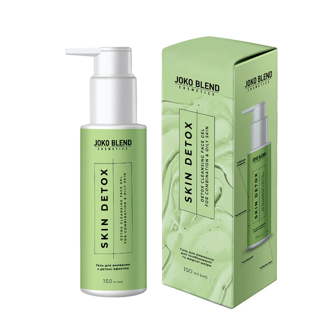 Гель для вмивання для комбінованої та жирної шкіри Skin Detox Joko Blend 150 мл Вінниця - фото 1