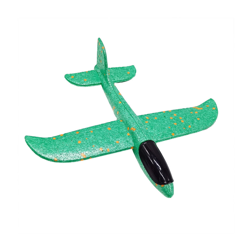 Дитячий метальний літак-планер C28006(Green) довжина 24 см Вінниця - фото 1