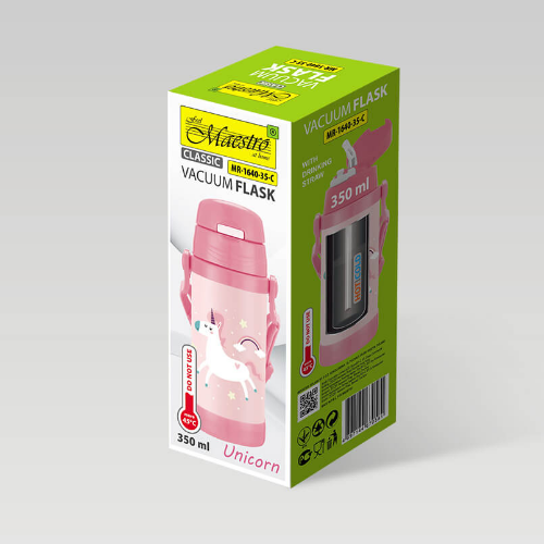 Термос дитячий 350мл з силіконовою трубкою Unicorn Maestro MR-1640-35-C Житомир