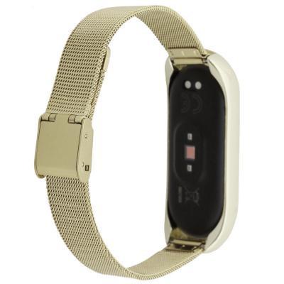 Ремінець до фітнес браслета BeCover Metal для Xiaomi Mi Smart Band 5 Gold (705148) Вінниця - фото 3