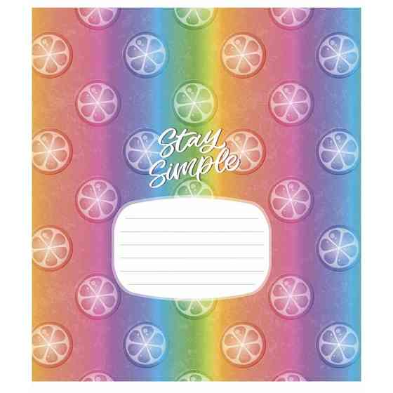 Зошит учнівський "Crazy rainbow" 024-3217L-5 в лінію, 24 аркушів Вінниця