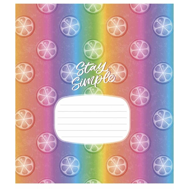 Зошит учнівський "Crazy rainbow" 024-3217L-5 в лінію, 24 аркушів Вінниця - фото 1