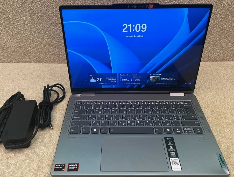 Ноутбук (Ленво) Lenovo Yoga 7 14AHP9 Харків - фото 7