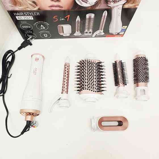 Жіночий потужний фен для укладання волосся Adler AD 2027 1200Вт, Повітряний стайлер для волосся PW-33 Львів