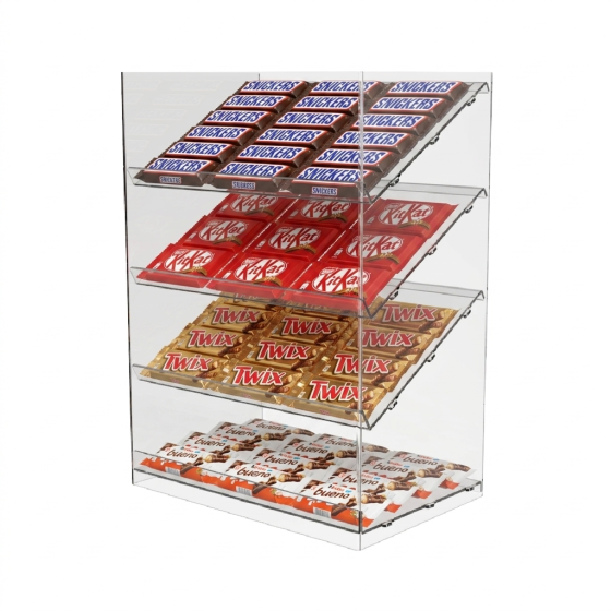 Підставка вітрина EKOSTAR 4 полиці 300х200х420 Київ