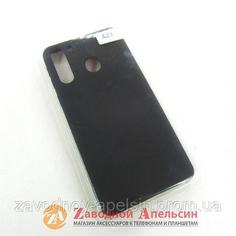 Samsung A21 A215 защитный чехол Grand black Одесса - изображение 2