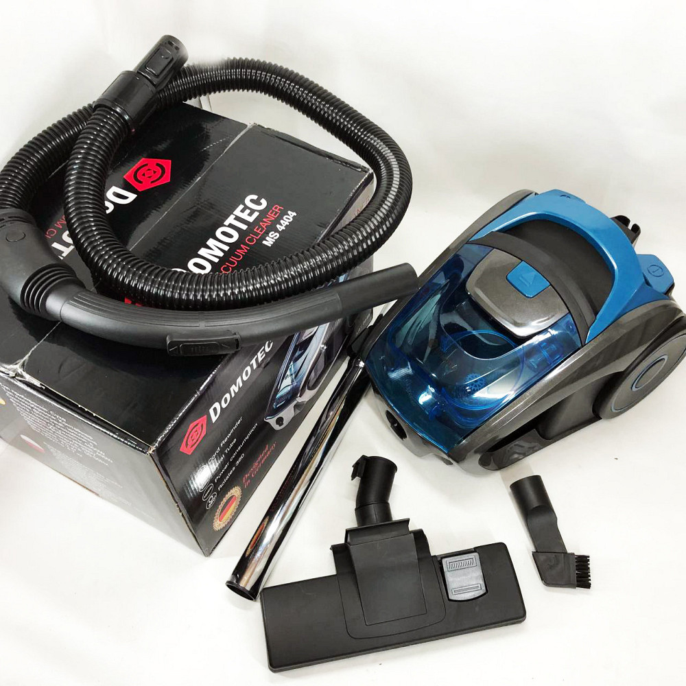 Колбовий пилосос для збирання пилу Domotec, Пилосос для якості з контейнером що миється YJ-34 Київ - фото 9